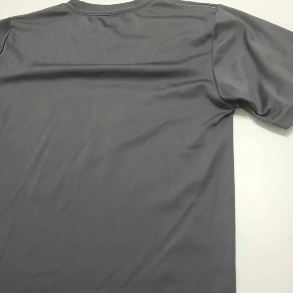 Batman Boys Graphic T-Shirt Gray Green Crew Neck Pullover L‎ 10-12